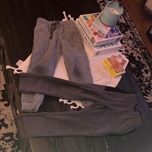 Gray Sweatpants with Elastic Waistband lot of 2